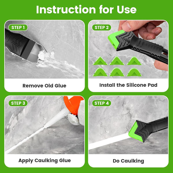 Jetcube 9 in 1 Silicone Caulking Tool